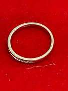 LADIES 14K YELLOW GOLD DIAMOND BAND