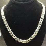 TIMELESS AND PERFECT FOR EVERYDAY 14K YELLOW GOLD MIAMI CUBAN LINK CHAIN NECKLACE