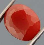 Incredible saturation! 8.87ct top imperial red Andesine