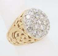 Men's Diamond Cluster Ring