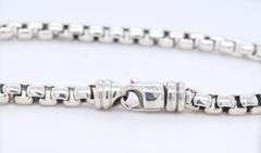 Trendy David Yurman 5mm Box Link Chain Bracelet