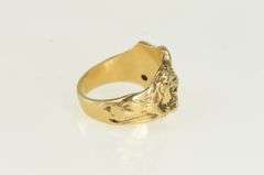 14K Yellow Gold 1930's Chinese A Y Monogram Diamond Ring