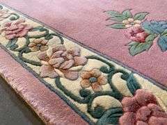 Fine Aubusson Runner 2.3x12