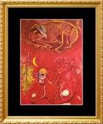 Marc Chagall, At Cock Crow