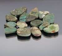 Lovely 181ct Turquoise rough cabochon set