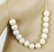 Vintage 14K Gold Add-A-Pearl Necklace