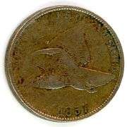 1857 Flying Eagle Cent