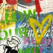 With All My Love by Mr Brainwash Original