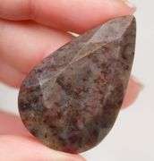 Pear cut 76.11ct Ruby in Matrix
