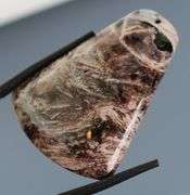 Collectors grade 68.92ct natural Charoite pendant
