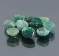 Stunning 15.74ct blue green Grandidierite set