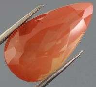 Huge! 12.76ct color shifting peach and green Andesine