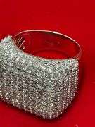 CERTIFIED 14K GOLD AND DIAMOND RING 5.50 CARAT