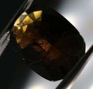 Sultry 6.04ct untreated deep olive smokey Tourmaline