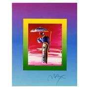 Sage with Umbrella and Cane on Blends by Peter Max