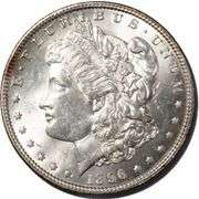 1896 BU Morgan Dollar