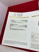 CERTIFIED 14K GOLD AND DIAMOND RING 5.50 CARAT