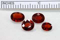 Vibrant Natural Spessartine - Lot of 4