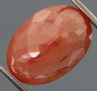 Collectors 8.84ct blood orange Andesine Labradorite