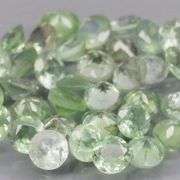 Outstanding 2.55ct light green Alexandrite set