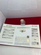 MEN'S CERTIFIED 14K YELLOW GOLD AND DIAMOND RING