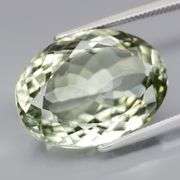 Large 14.26ct natural platinum green Amethyst