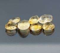 Awesome 56.09ct 7pc golden Citrine set