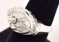 Sterling Silver Dome Ring