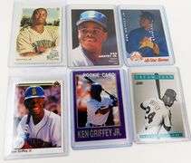 6 Ken Griffey, Jr. Baseball Cards