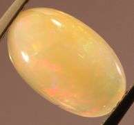 2.55ct untreated semi-black Welo Opal