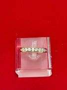 LADIES 14K YELLOW GOLD AND DIAMOND BAND