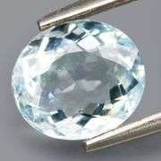 High fire 1.10ct untreated Brazilian Aquamarine
