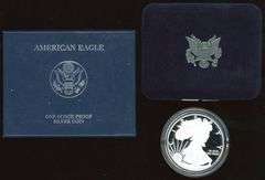 2012 Proof Silver Eagle in Original Box