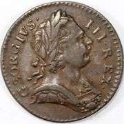 Higher Grade 1773 Great Britain Copper Farthing