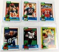 6 Topps 1990 Football Greats