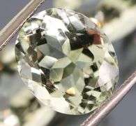 Brilliant 17.03ct natural platinum green Amethyst set
