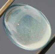 Glistening 3.84ct natural Aquamarine cabochon