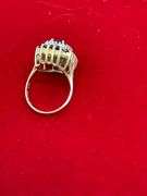 Elegant 14K Yellow Gold Diamond and Sapphire Ring – 2.00 Carats Total