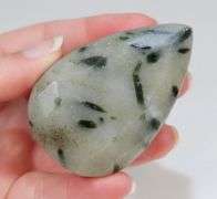 Pear shaped 685ct Tourmaline in Quartz