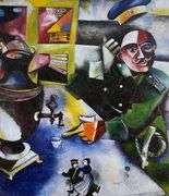 Marc Chagall, The Soldier Drinks