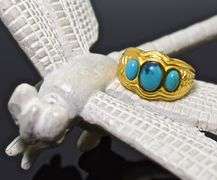 Wonderful 24K Turquoise Ring