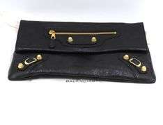 Balenciaga envelope clutch bag