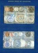 Album of Silver US Proof Sets: 1958-1964