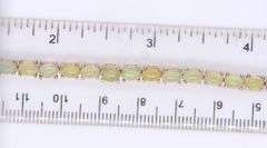 Vintage 925 sterling silver opal tennis bracelet