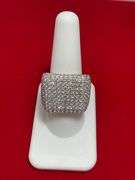 CERTIFIED 14K GOLD AND DIAMOND RING 5.50 CARAT
