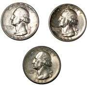 1939 1940 1941 BU Washington Quarters
