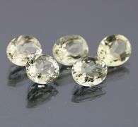 Brilliant 17.03ct natural platinum green Amethyst set