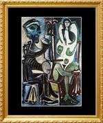 Pablo Picasso, The Painter and His Model (1963)