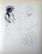 PABLO PICASSO, SCULPTOR AND MODEL