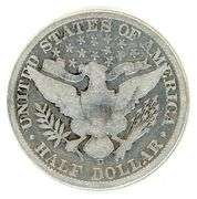 1908-D Barber Half Dollar